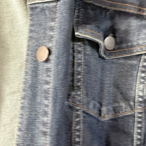 a.n.a Dark Blue Denim Jacket - Picture 3 of 7